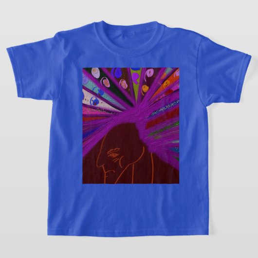 クジャクの王 Tシャツ (レイダウン)