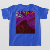 クジャクの王 Tシャツ (レイダウン裏面)