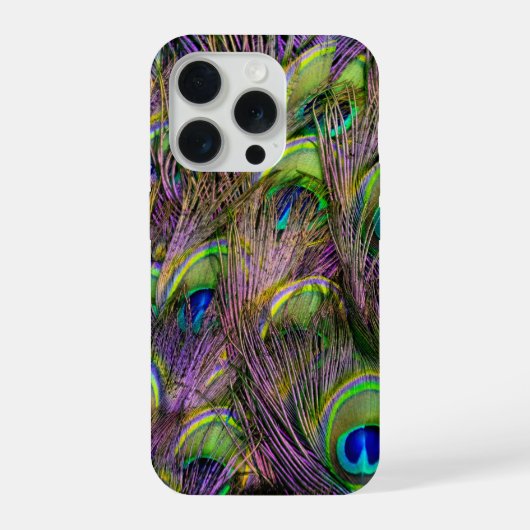 クジャクの羽根 iPhoneケース (裏面)