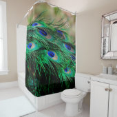 クジャクの羽 シャワーカーテン (インサイチュ)