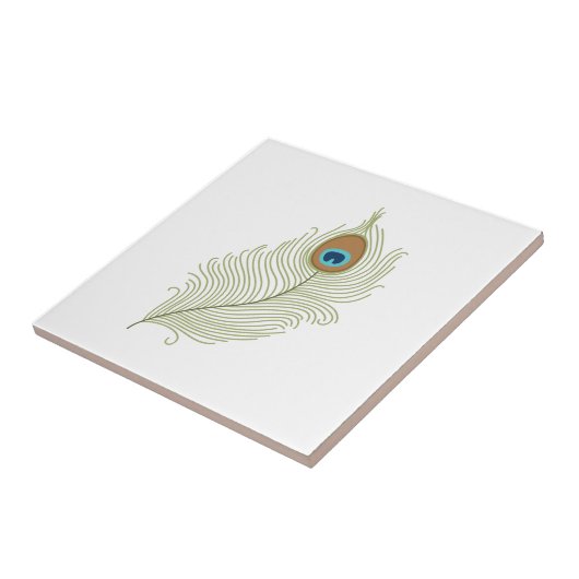 クジャクの羽 タイル (側面)