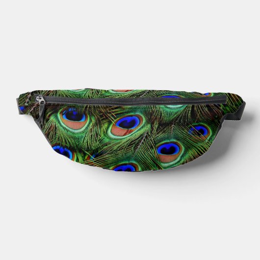 クジャクの羽 ファニーパック (レイダウン)