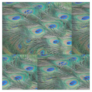 クジャクの羽 ファブリック