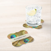 クジャクの羽 ペーパーコースター (インサイチュ)