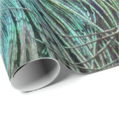 クジャクの羽 ラッピングペーパー (ロールコーナー)