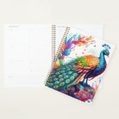 クジャクは色鮮やかな鳥で、クノである プランナー手帳 (ディスプレー)