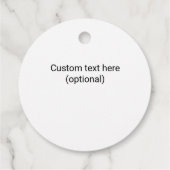 クジャクカラフル羽のテクスチャ フェイバータグ (裏面)