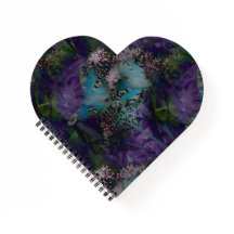 クジャクチョウ，紫のキャファデザイン