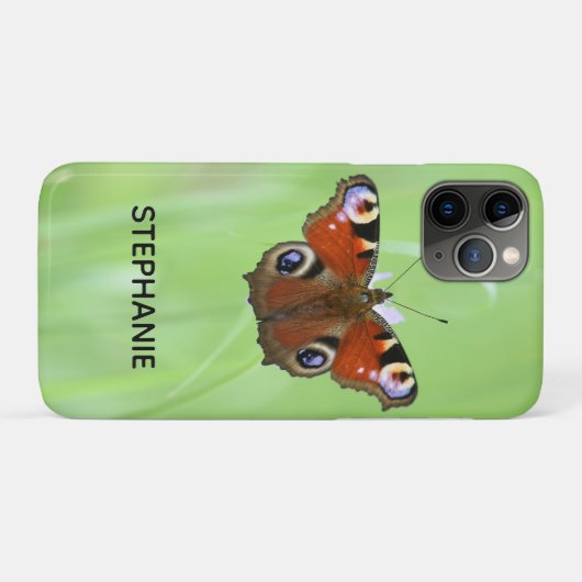 クジャクチョウ Case-Mate iPhoneケース (裏面(横))