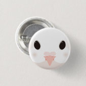 クジャクバト-Fantail pigeon 缶バッジ (正面&裏面)