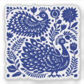 クジャクパラダイス シール (正面)
