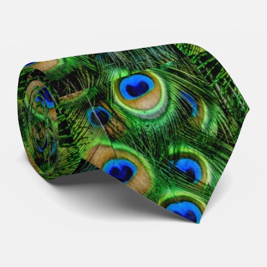 クジャク誇りを持ったのように ネクタイ (ロール)