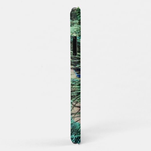 クジャク、クジャク、クジャクの尾、羽根 Case-Mate iPhoneケース (裏面/右)