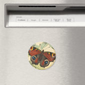 クジャク・バタフライ マグネット (インサイチュ (食洗機))