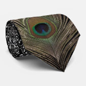 クジャク・フェザー・ダマスク ネクタイ (ロール)