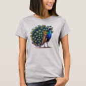 クジャク Tシャツ (正面)