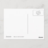 クジャックフェザー猫ルイワーイン ポストカード (裏面)