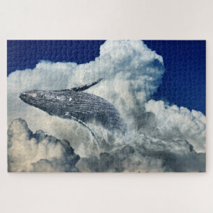 クジラおよび雲 ジグソーパズル