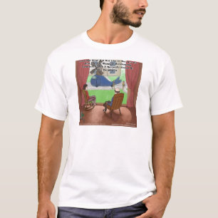 クジラがおかしいミルズ Tシャツ
