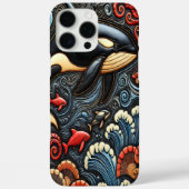 クジラが輝く海 Case-Mate iPhoneケース (裏面)