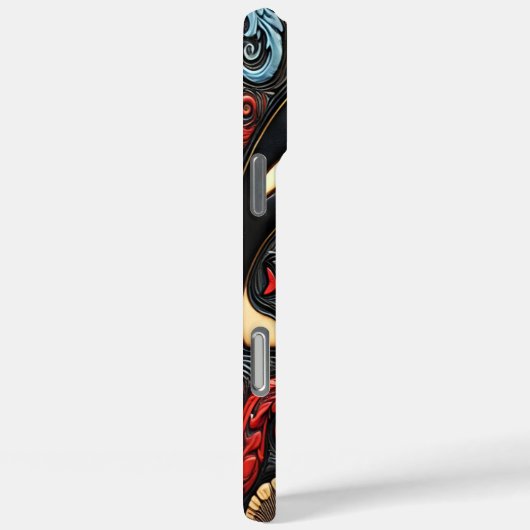 クジラが輝く海 Case-Mate iPhoneケース (裏面 / 右)