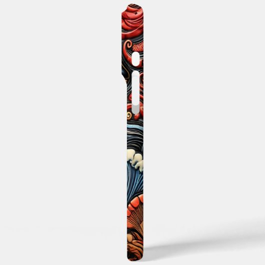 クジラが輝く海 Case-Mate iPhoneケース (裏面 / 左)