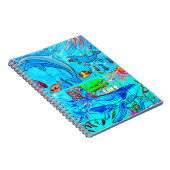 クジラとイルカの手帳 ノートブック (右側)