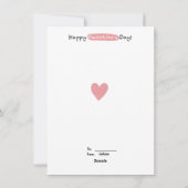 クジラと一緒に私のバレンタインになりませんか 教室 シーズンカード (裏面)