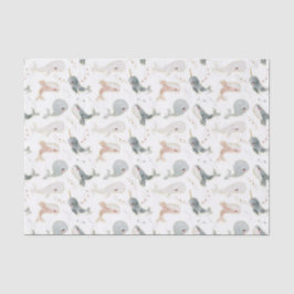 クジラと星お洒落の下で 薄葉紙