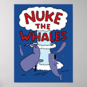 クジラにナッキング ポスター (正面)