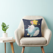 クジラに乗るバニー クッション (椅子)