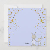 クジラに乗るバニー シーズンカード (裏面)