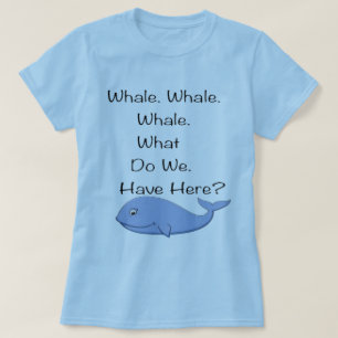 クジラのしゃれのティー Tシャツ