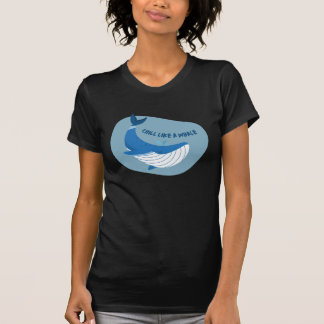 クジラのように冷える Tシャツ