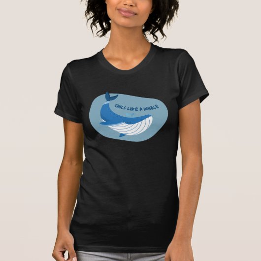 クジラのように冷える Tシャツ (正面)