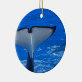 クジラのオーナメントの尾 セラミックオーナメント (右)