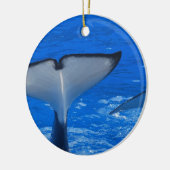 クジラのオーナメントの尾 セラミックオーナメント (左)