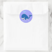 クジラのシール ラウンドシール (バッグ)