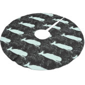 クジラのツリのスカート ブラッシュドポリエステルツリースカート (アングル)