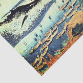 クジラのティッシュペーパーが付いている日本人のプリント 薄葉紙 (詳細)