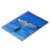 クジラのノートの尾 ノートブック (左側)