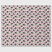 クジラのバレンタインラッピングペーパー ラッピングペーパー (フラット)