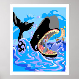 クジラのポスターにジョナ ポスター