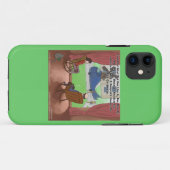 クジラのミルズ 楽しいiPhone 5/5S カー Case-Mate iPhoneケース (裏面(横))