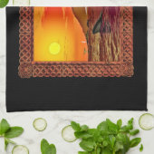 クジラのラグナロク キッチンタオル (折り畳み)