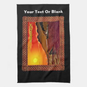 クジラのラグナロク キッチンタオル (縦)