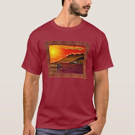 クジラのラグナロク Tシャツ (正面)