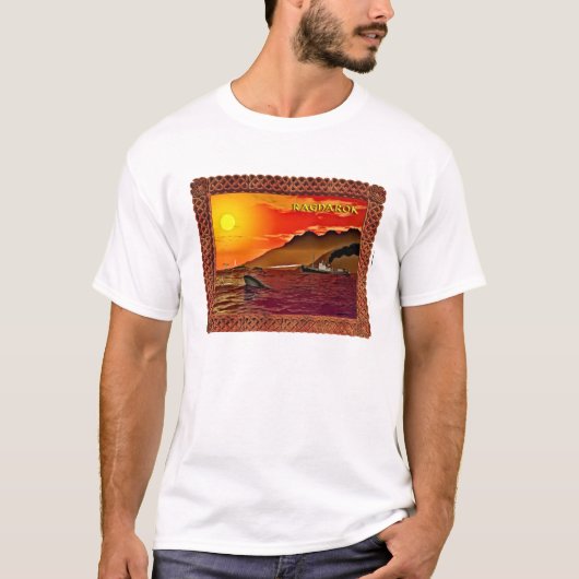 クジラのラグナロク Tシャツ (正面)