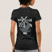 クジラのワイシャツ Tシャツ (裏面)