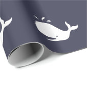 クジラの包装紙 ラッピングペーパー (ロールコーナー)